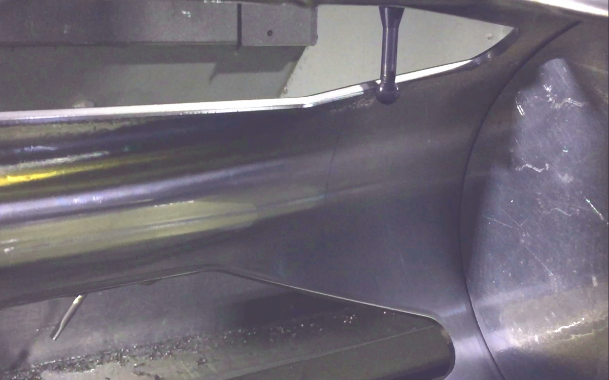 Internal Chamfering with a Ball End Mill