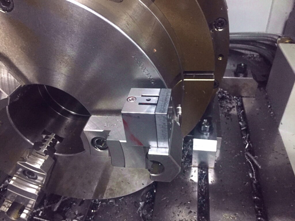 インデックスを使って治具の角度測定