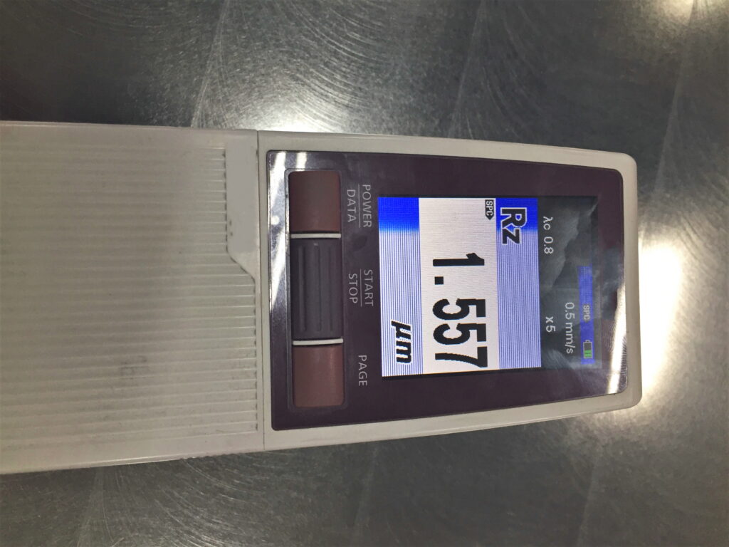 サーフテストを使って面粗度の測定03