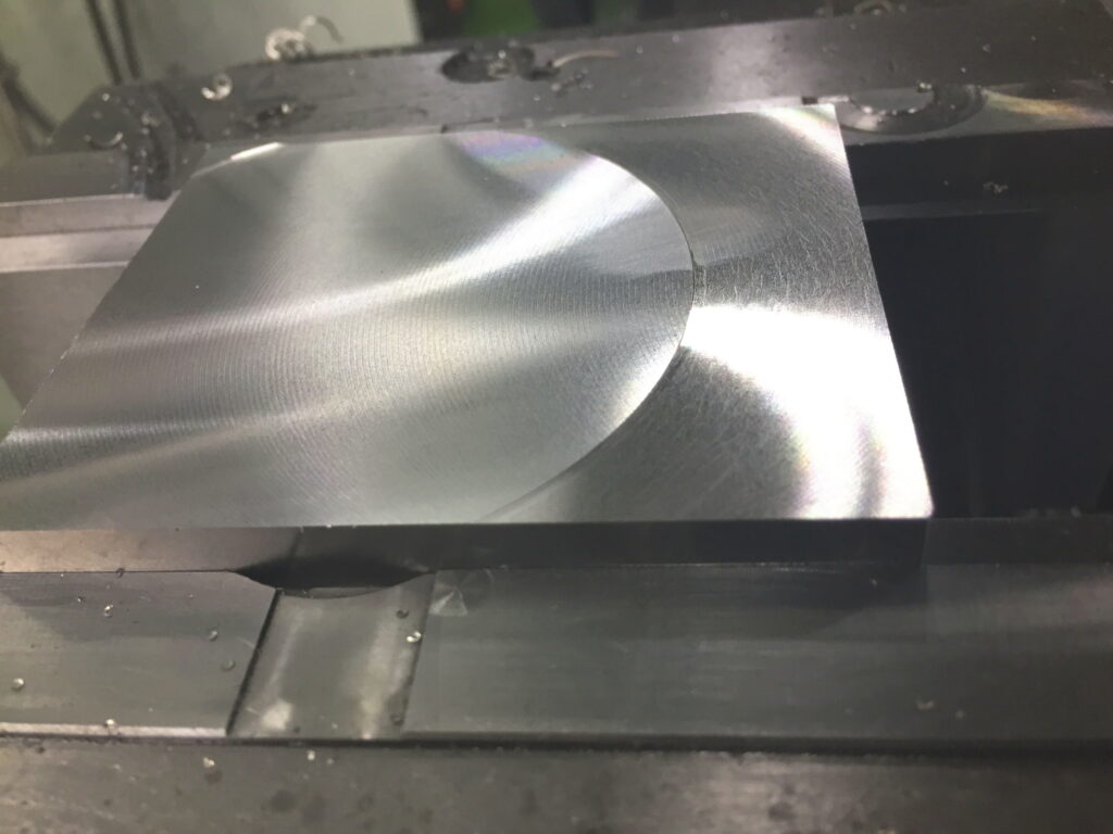 汎用フライス盤で平面加工03