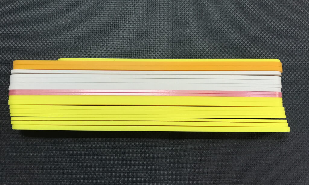 3Dプリンターで造形をしたスイーツ作りに使うルーラー