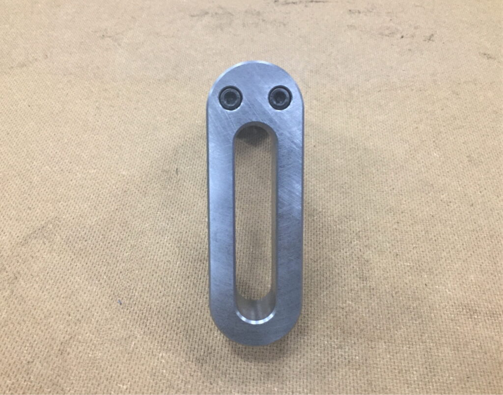 S45Cの端材を使ってストッパーの作成