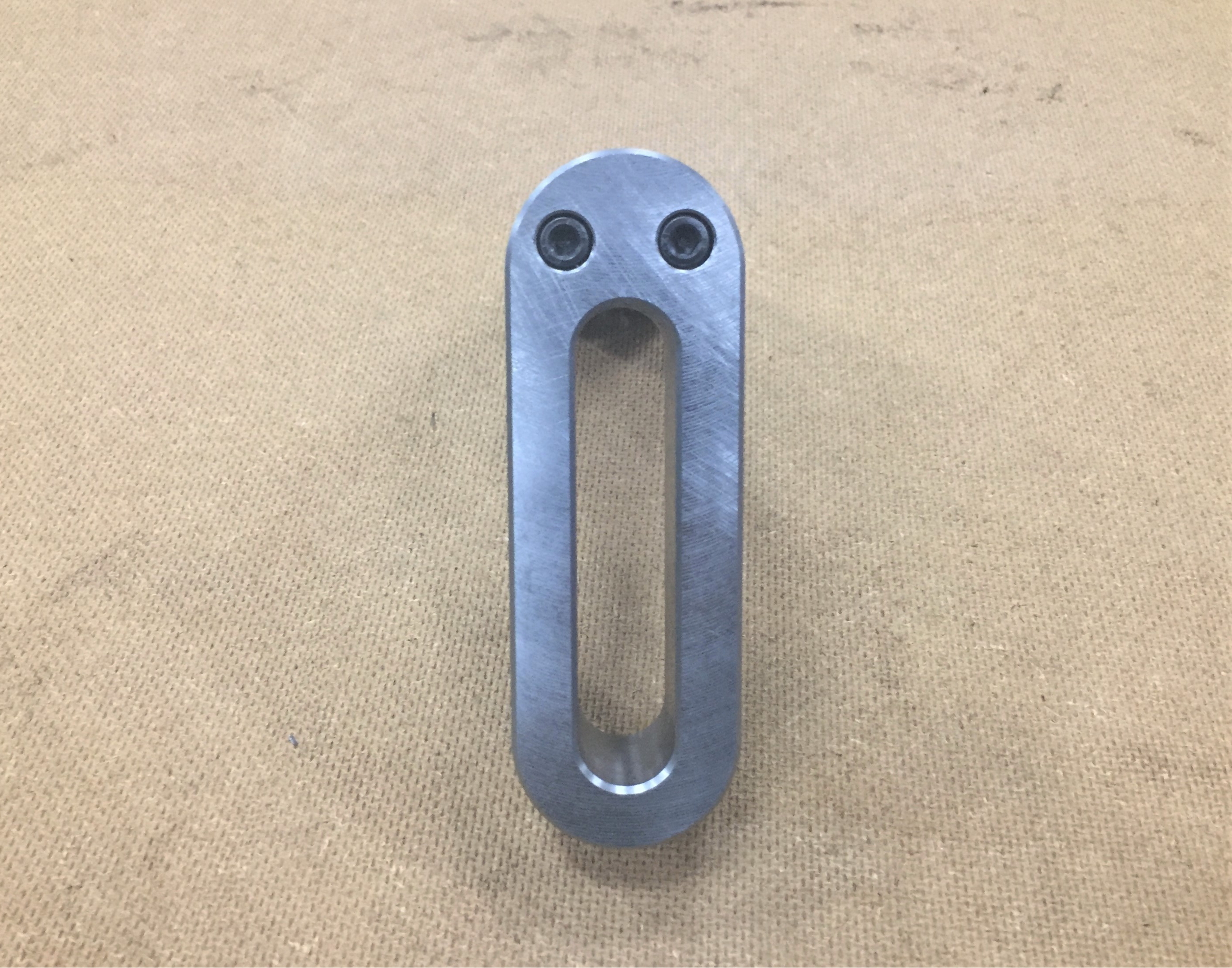 S45Cの端材を使ってストッパーの作成