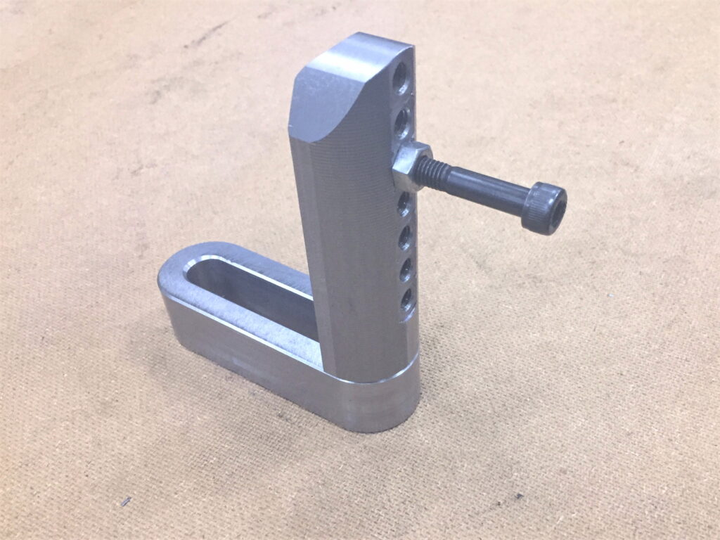 S45Cの端材を使ってストッパーの作成04