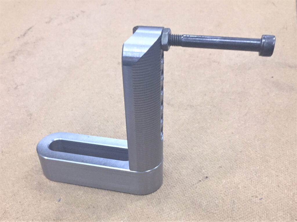 S45Cの端材を使ってストッパーの作成05