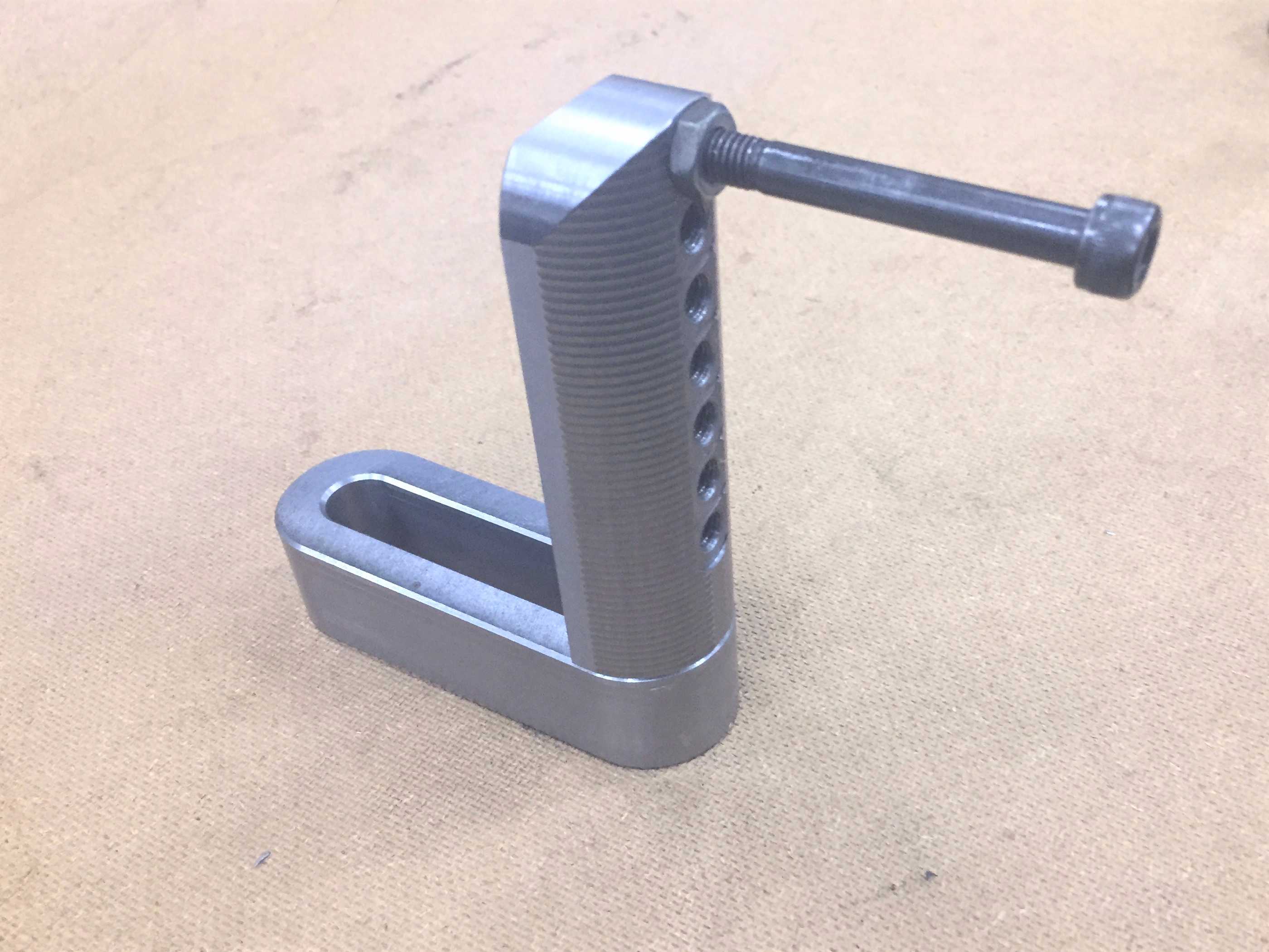 S45Cの端材を使ってストッパーの作成06