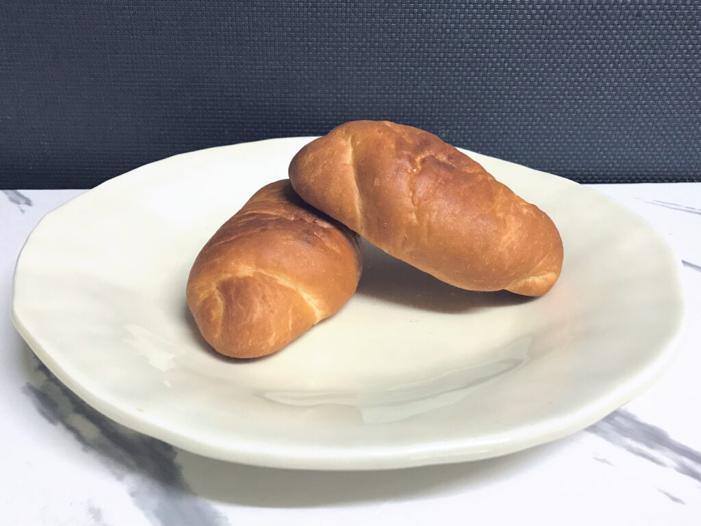 ノンフライヤーで焼いた市販のクロワッサン