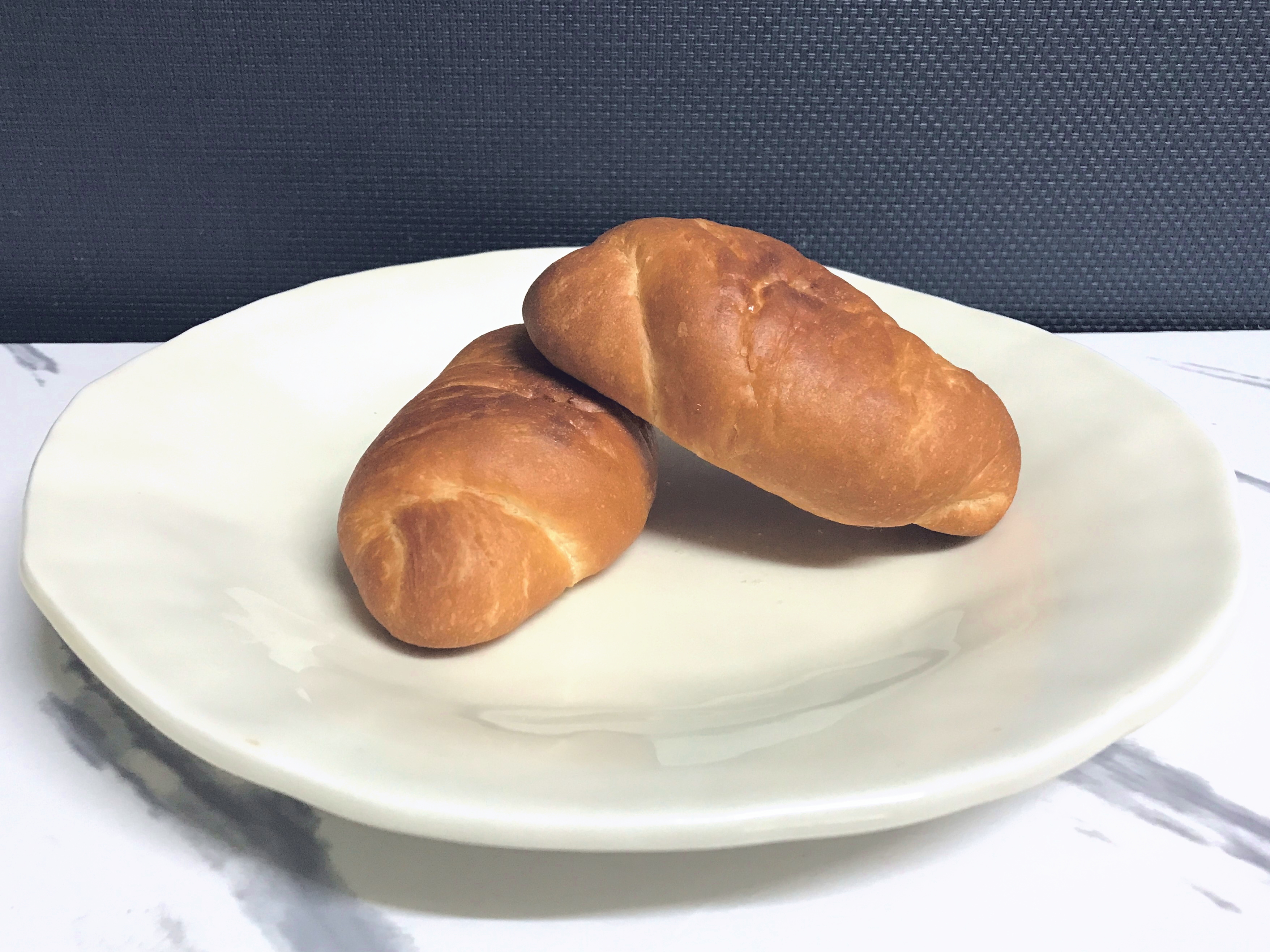 ノンフライヤーで焼いた市販のクロワッサン