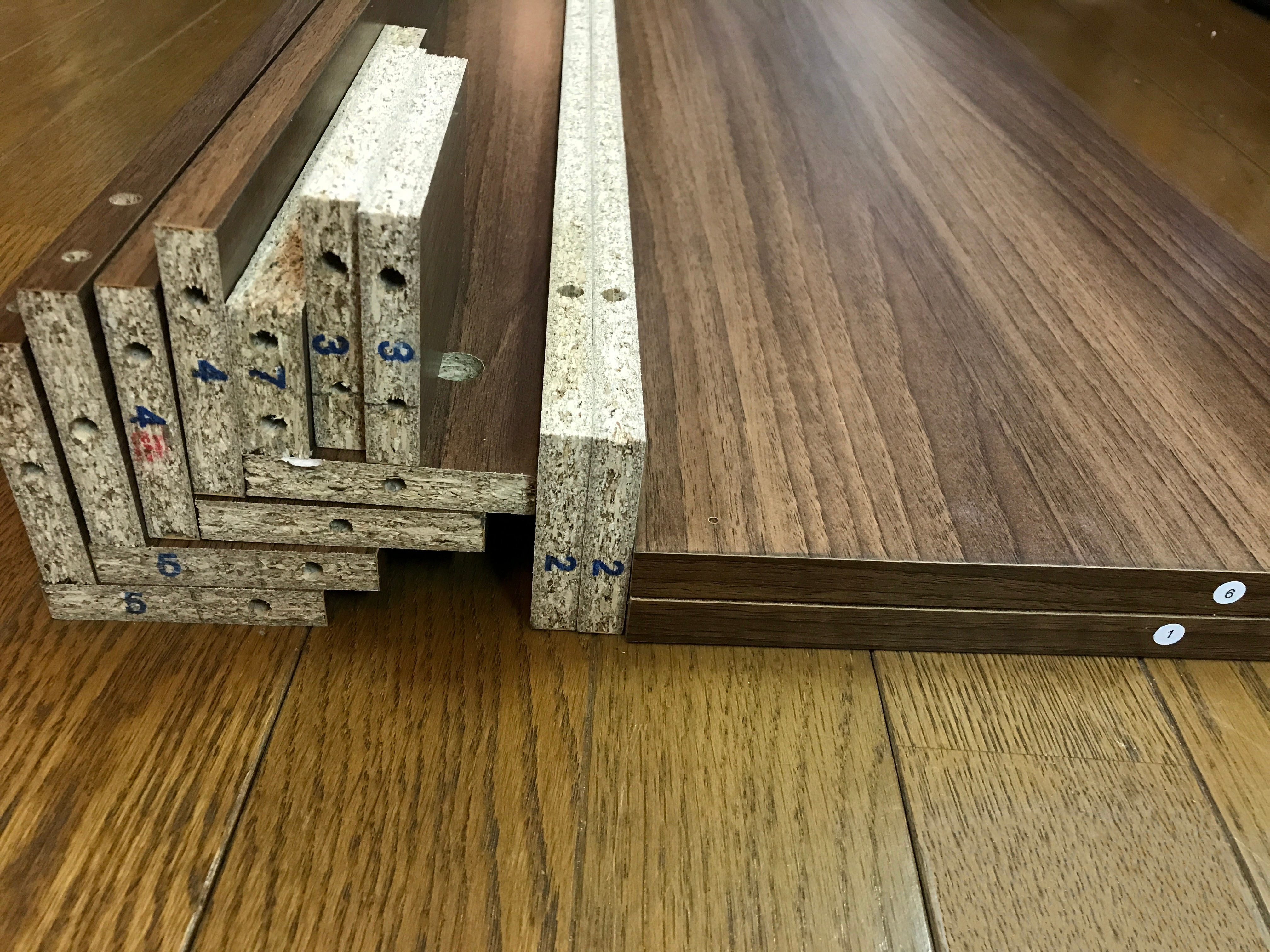 自宅でキッチン用コンソールのDIY