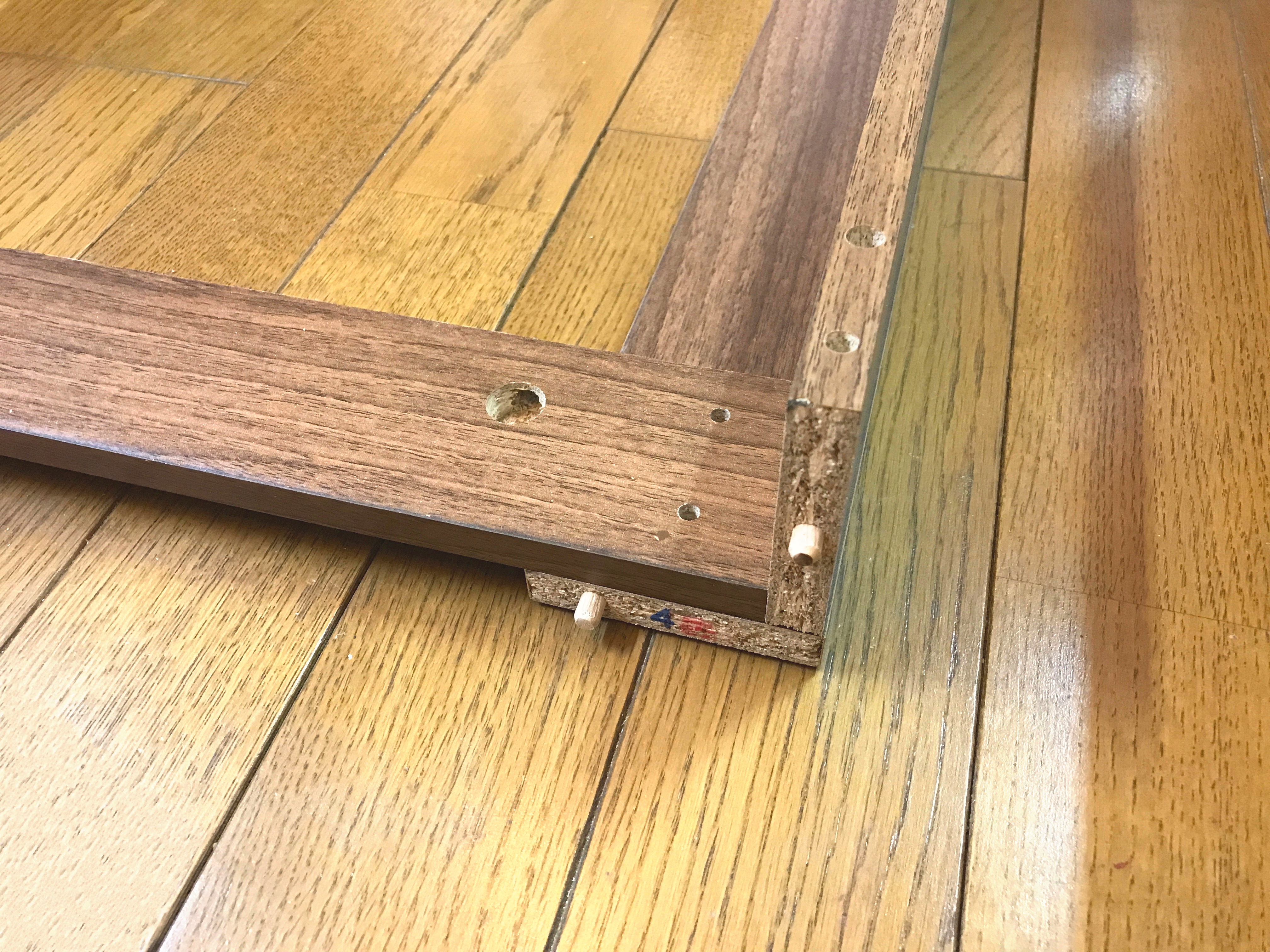 自宅でキッチン用コンソールのDIY02