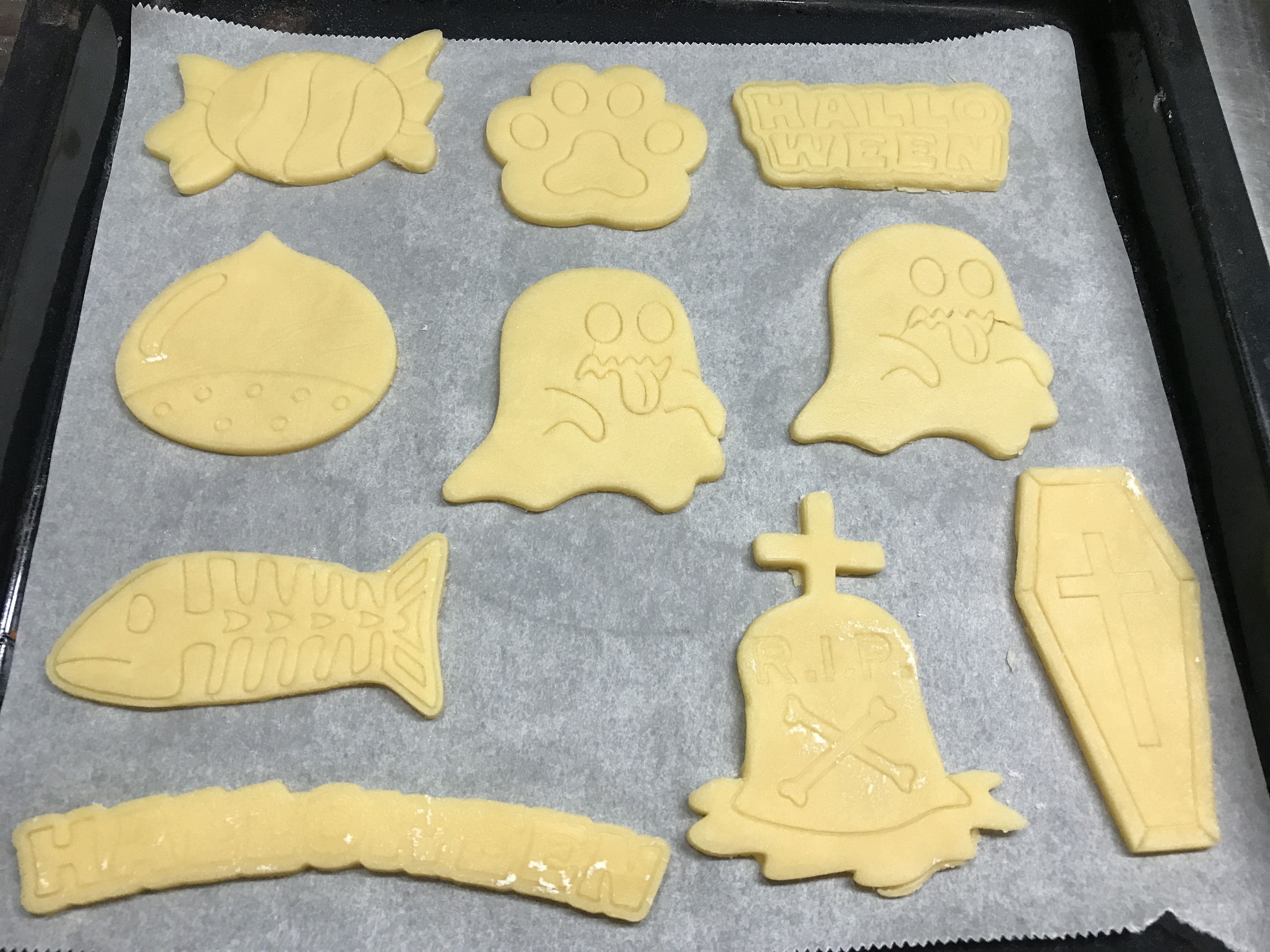 自宅で作ったハロウィン用クッキー02